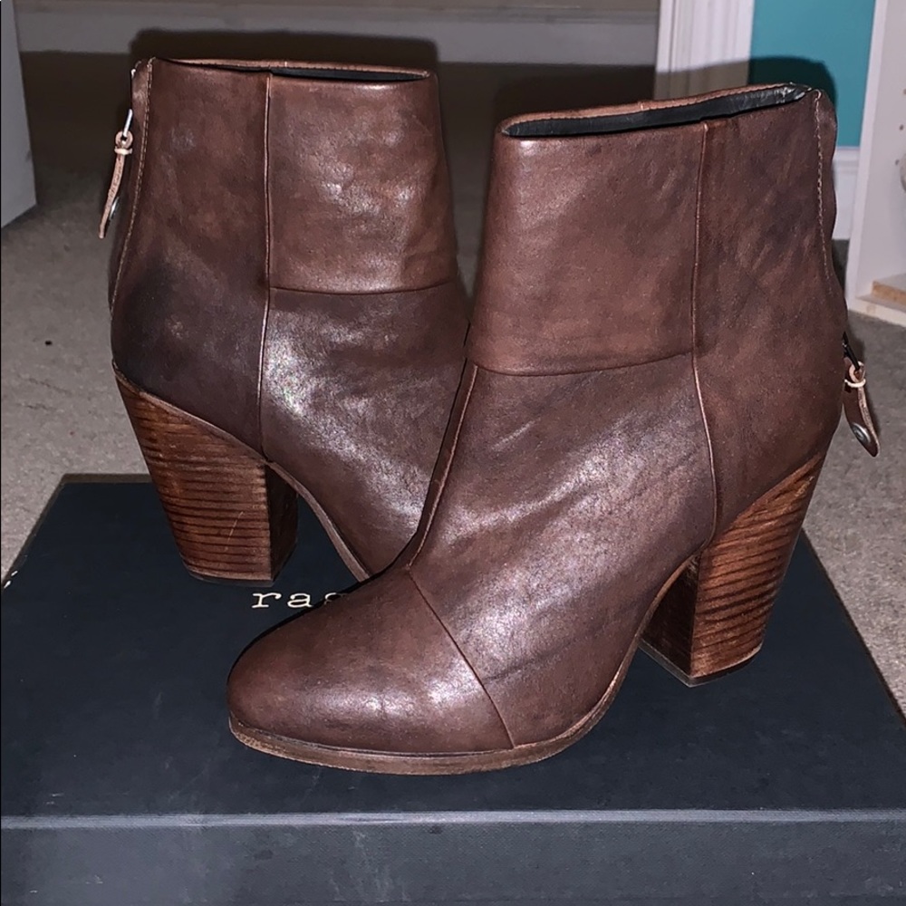 NIB Brown leather boots - Rag & Bone